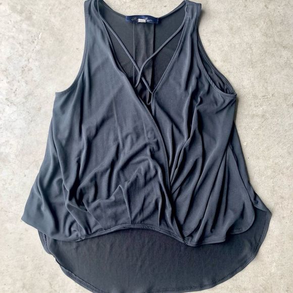 Francesca's Collections Tops - Cross Front Tank Top - PRICE FIRM